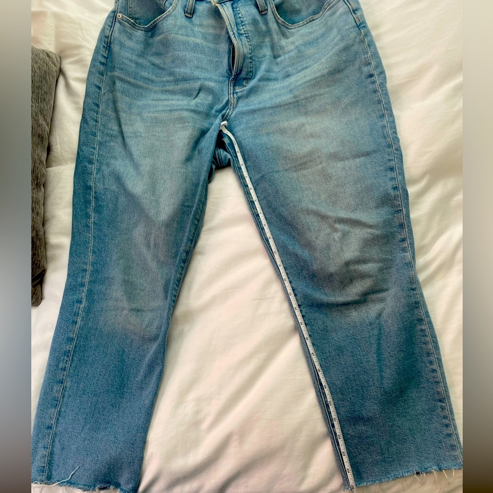 Madewell curvy perfect vintage jean - size 30